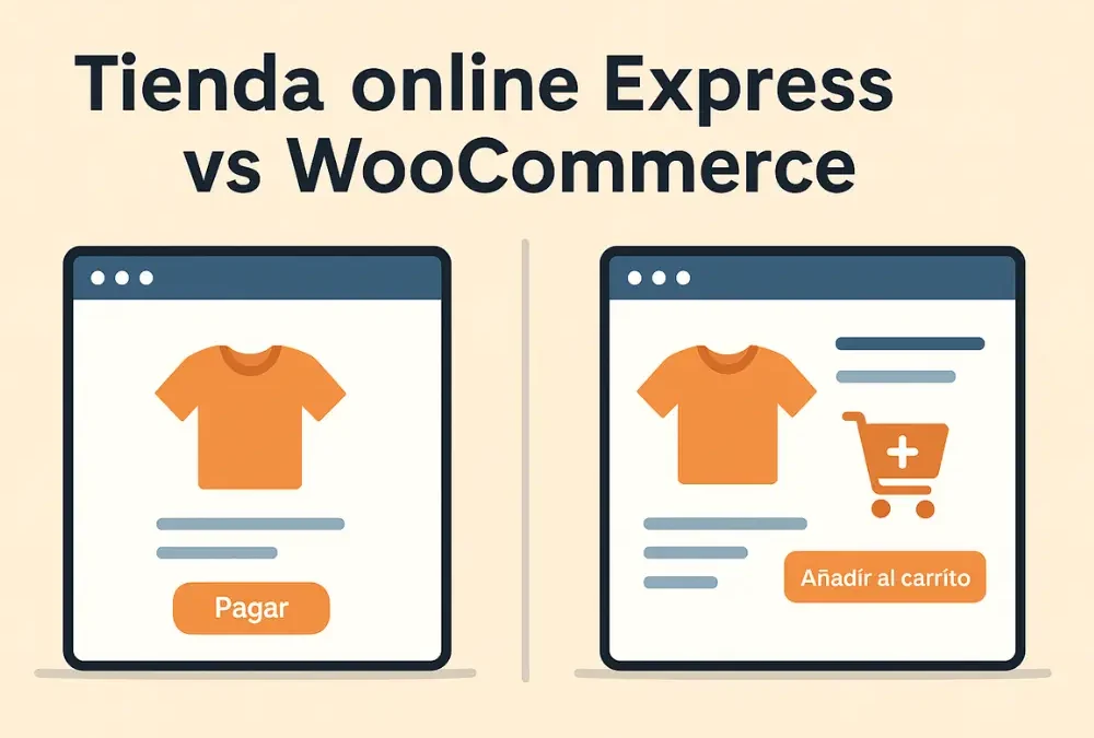 Tienda online Express vs WooCommerce